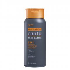 Cantu Mens Collection 3In1 Body Wash Shampoo Con