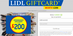 200 Lidl Gift Card Giveaways For Uk