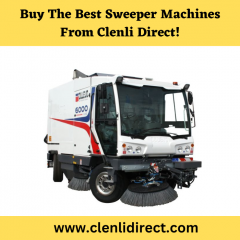 Buy The Best Sweeper Machines From Clenli Direct