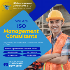 Get Iso Consultant Services Essex At Your Doorst