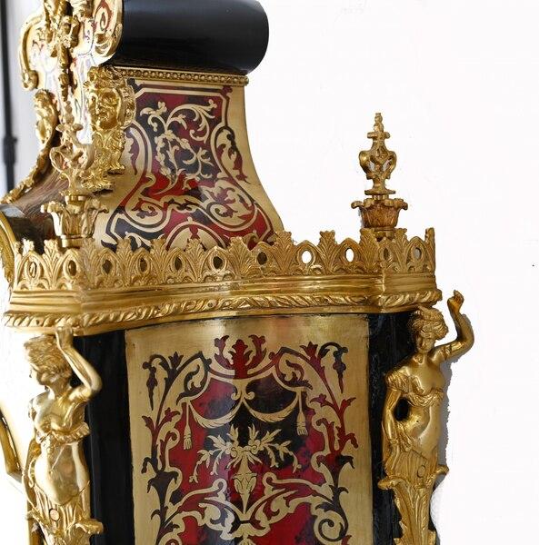 Exquisite French Boulle Clock on Stand - Louis XVI Style 3 Image