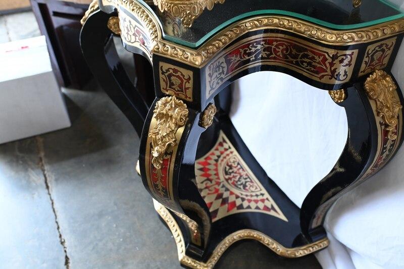 Exquisite French Boulle Clock on Stand - Louis XVI Style 5 Image