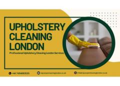 Professional Upholstery Cleaning London Services