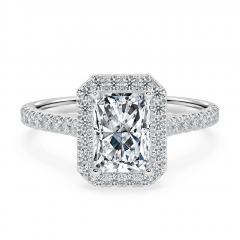Stunning 2Mm Micro-Set Diamond Eternity Band  Di