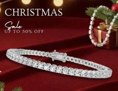 Divour Diamonds Holiday Diamond Tennis Bracelets