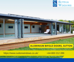 Buy Aluminium Bifold Doors In Sutton, South Lond