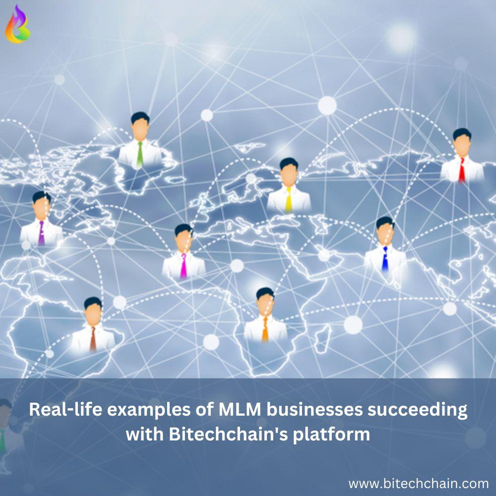 Real-life examples of MLM businesses succeeding with Bitechchains pla 2 Image