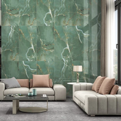 Lavish Green Onyx Effect Wall And Floor Tile - 6