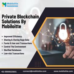 Private Blockchain Solutions By Mobiloitte