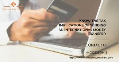 Know The Tax Implications Of Sending An Internat