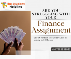 Order Your First Finance Assignment And Get 500 