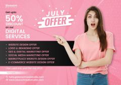 July Offer 2023 & Discount For Website Design, S