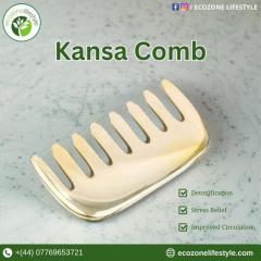 Buy Premium Kansa Comb For Natural Hair Therapy 