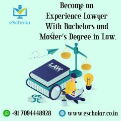 Become An Experience Lawyer With Bachelors And M