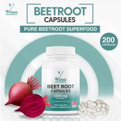 Beetroot Capsules For Enhanced Health And Perfor