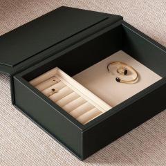 Luxury Pu Faux Leather Jewellery Box