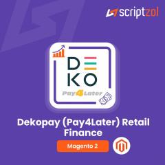 Magento 2 Dekopay Pay4Later Retail Finance Payme
