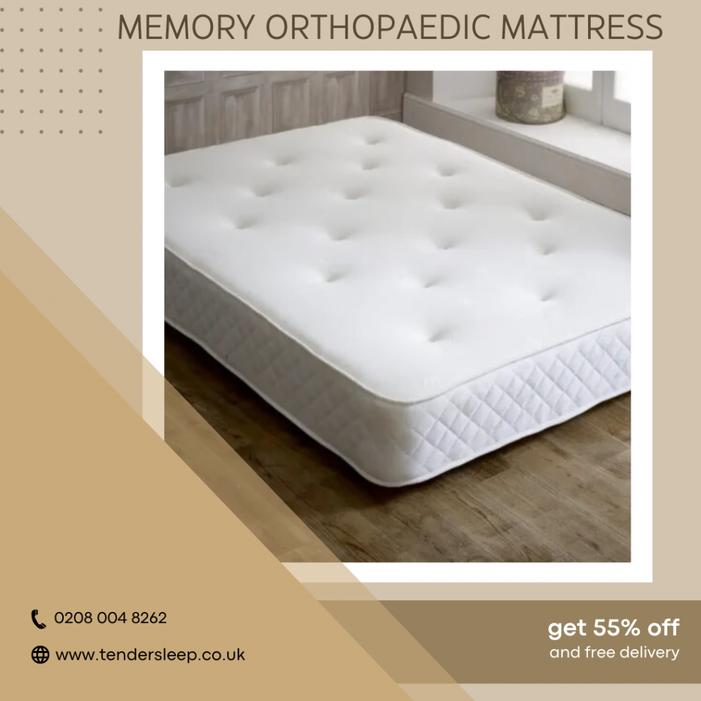 Memory Orthopaedic Mattress and Headoard 2 Image