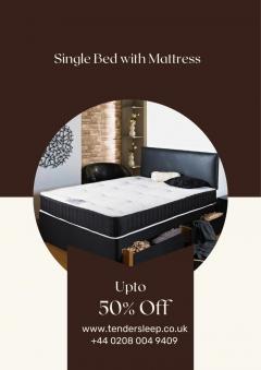 Single Bed With Mattress