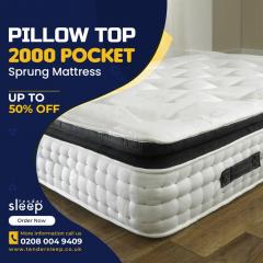 Pillow Top 2000 Pocket Sprung Mattress