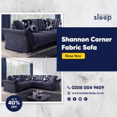 Shannon Corner Fabric Sofa