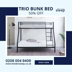 Trio Bunk Bed On Sale - Tender Sleep