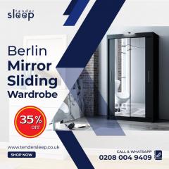 Berlin Mirror Sliding Wardrobe
