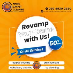 Get 50 Off On All Cleaning Services With Magic C