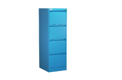 4 Drawer File Cabinet Blue