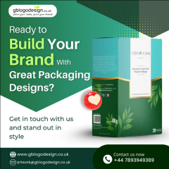 Creative Packaging Design Uk  Gb Logo Design