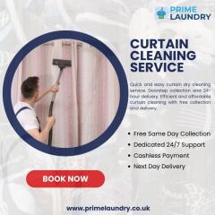 Curtain Cleaning Services In London - Prime Laun