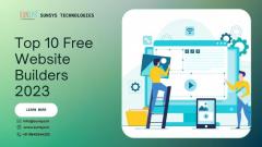 Top 10 Free Website Builders 2023