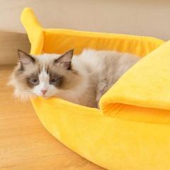 Banana Cat Bed Where Comfort Meets Cattitude