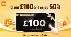 Temu 100Euro Coupon  50 Off On Your First Order