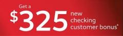 Checking Bonus Offer 325 Dollar