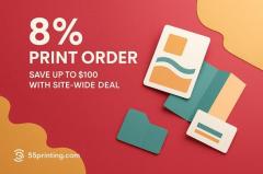 55Printingup To 100 Print Discount, With This 8 