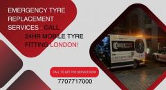 Emergency Tyre Replacement Services - Call 24Hr 