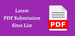 Share Your Pdf To Reputable Pdf Submission Websi