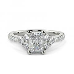 Shoulder Diamond Engagement Rings