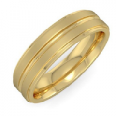 Edinburgh Yellow Gold Wedding Bands Available In