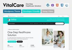 Get Vitalcare Wordpress Theme For Your Healthcar