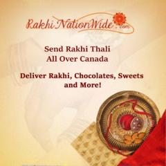 Online Delivery Of Rakhi Thali To Canada