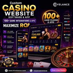 Custom Casino Website Software  100 Game Integra