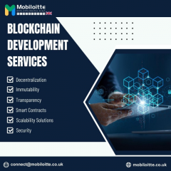 Blockchain Development Services By Mobiloitte Uk