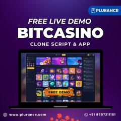 Bitcasino Clone Script - Get A Free Live Demo