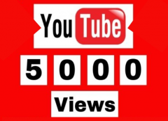 Buy 5000 Youtube Views - 100 Organic