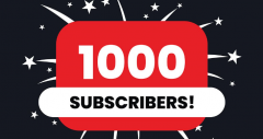 Buy 1000 Youtube Subscribers - Instant & Active