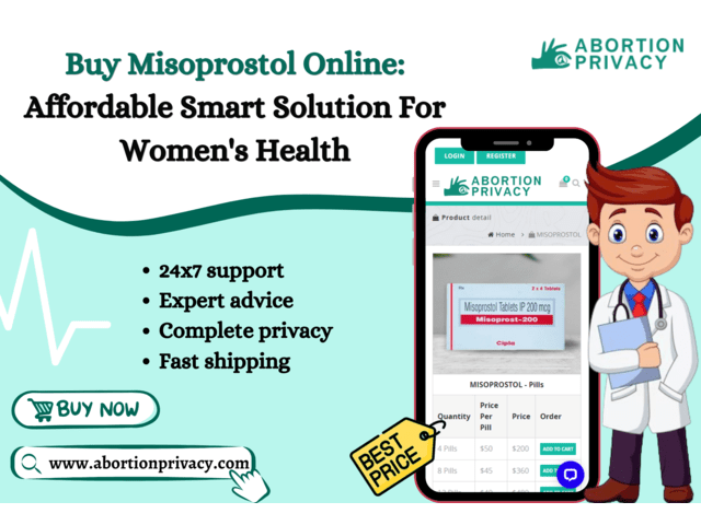 Buy Misoprostol Online Affordable Smart Solution For Womens Health 2 Image