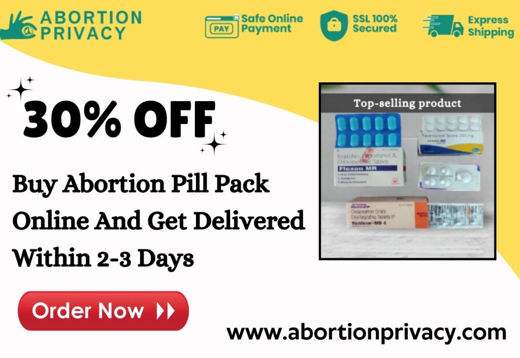Buy Abortion Pill Pack Online And Get Delivered Within 2-3 Days 2 Image