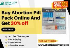 Buy Abortion Pill Pack Online And Get 30 Off
